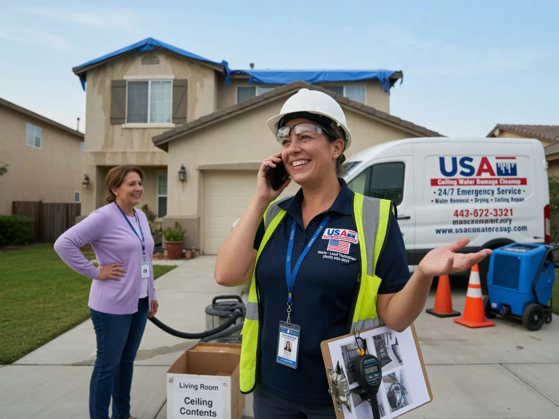 Ceiling Water Damage Restoration Farber, MO FAQs